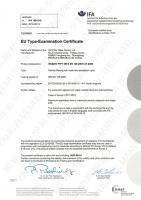 CE FFP1 certificate (VIC823V FFP1) 